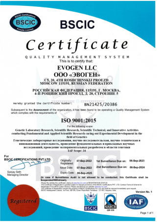 Исо сертификат